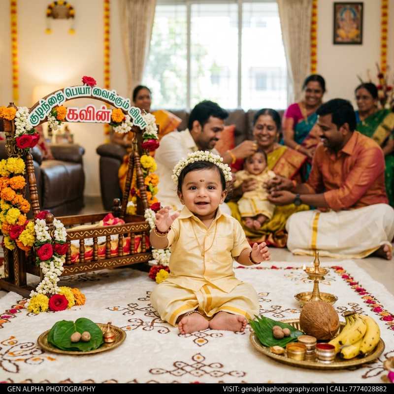 Cradle-Ceremony-Photoshoot-Chinnamanur